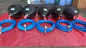 Bouchon de tuyau en caoutchouc conique Plugline CPS pour bloquer et sceller les canalisations d'égout, conception conique gonflable DN100-DN2800mm - Product Image 2