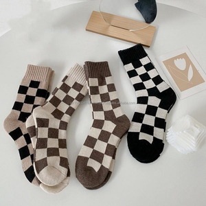 2025 New Best Wholesale <b>Mens</b> Cotton Hosiery Custom <b>Colour</b> Breathable Double Color Casual <b>Men's</b> <b>Socks</b> - Product Image 3