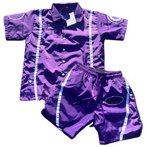 Bonne qualité prix de gros imprimé personnalisé automne été léger coupe-vent ensemble de costume court respirant séchage rapide ensemble de maille - Product Image 5