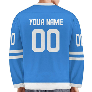 Maillot de hockey sur glace à sublimation réversible sur mesure de haute qualité Service OEM Vêtements de hockey de qualité - Product Image 3