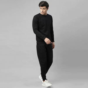 Survêtement 100% coton personnalisé pour hommes avec capuche imprimée bouffante Survêtements Streetwear respirants de haute qualité pour adultes - Product Image 6