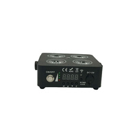 Projecteur LED à batterie en acier inoxydable DMX sans fil pour scène