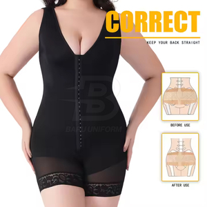 Pantalones cortos ajustados sin costuras de talla grande para mujer de alta calidad, ropa moldeadora de compresa firme, pantalones ligeros transpirables de cintura alta, moldeador de barriga ajustado - Product Image 6