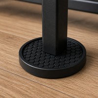 Patins de protection antidérapants en caoutchouc alvéolé pour meubles, patins ronds pour pieds de tables, bureaux et mobilier de magasin de musique