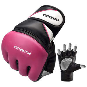 Ropa de entrenamiento personalizada Guantes MMA Bajo Moq Guantes MMA transpirables Adultos Use guantes MMA en venta al por mayor - Product Image 4