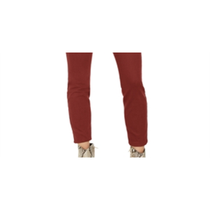 Jeans skinny taille haute essentiels pour femmes INC International Concepts, coupe ajustée, denim respirant, couleur rouge, taille 16 - Style simple et tendance - Product Image 3