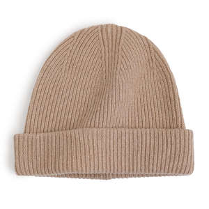 Hiver 100% Bonnet en coton pour hommes avec logo personnalisé Bonnet en laine chaud de luxe Bonnet d'hiver Logo personnalisé - Product Image 5