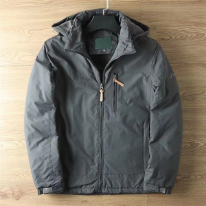 Wholesale Men's Outdoor Clothing Leisure Plus Thickened Windproof Waterproof Workwear Coat <b>Jacket</b> - Product Image 4
