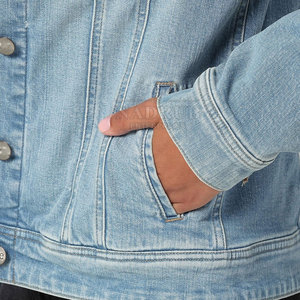 Prix raisonnable Veste en jean pour femme de haute qualité 100% Veste en jean à quantité minimale de commande bas en coton - Product Image 5