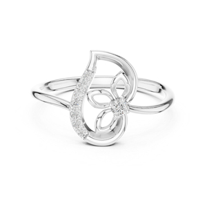 Anillo de Diamante Redondo Cultivado en Laboratorio de Oro Amarillo de 14K para Mujer |   Ropa de Novia |   Diamante Cultivado Nuevo - Product Image 4