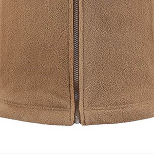 Men's Coyote Tan Tactical Fleece | 340 GSM Desert-Shield <b>Mid</b>-<b>Layer</b> | OEM Precision-Engineered Elite Style Gear - Product Image 6