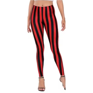 Leggings de Yoga de Cintura Alta para Mujer, con Cordón Ajustable, 100% Spandex/Poliéster, Secado Rápido, Transpirables, Sin Costuras, Ropa Deportiva Personalizada - Product Image 2