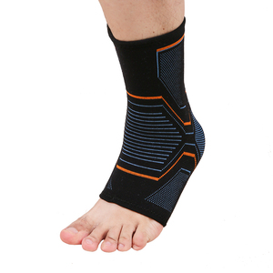Haute Élastique 3D Tricoté Élastique Nylon Cheville Soutien Compression Manches Brace - Product Image 1