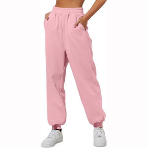 Streetwear en coton personnalisé de haute qualité, pantalons de survêtement pour femmes, pantalons de gym et de course, pantalons de survêtement en coton, pantalons lourds - Product Image 3