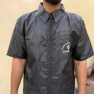 Ventes chaudes Blouse de barbier personnalisée en polyester/nylon Matériel de haute qualité Uniforme de salon Accessoires pour outils capillaires SUNSTAR IMPEX - Product Image 2