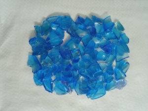 Copeaux de verre cassés rouges de qualité supérieure utilisations multiples perles d'agrégat de calcin broyé irrégulier salon d'hôtel en plein air - Product Image 6