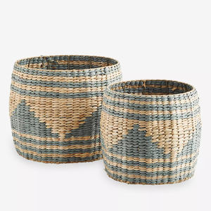 Cesta de almacenamiento de jacinto de agua sostenible, gran oferta de cestas de contenedores al por mayor - Product Image 6