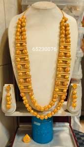 Juego de Joyería de Moda Estilo Comoras Mayotte Chapado en Oro de 24K, Incluye Elegante Collar y Brazaletes de Cobre con Diamantes, Regalo para EE. UU. - Product Image 4