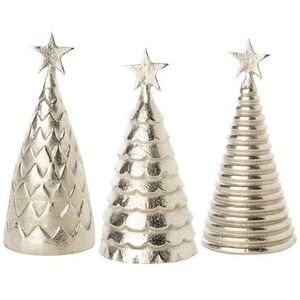 Premium 100PCs Holiday-Theme Madera Metal Mesa de Navidad Decorativos Clásico Tradicional Árbol de Navidad Fábrica de copos de nieve - Product Image 4