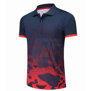 Chemises polo pour hommes en sublimation, impression couleur personnalisée, tissu durable, chemises polo pour les meilleures ventes - Product Image 2