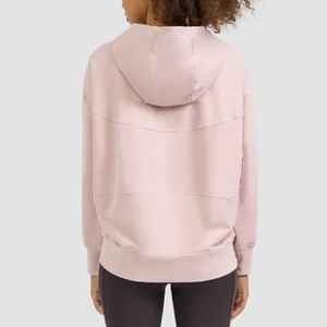 Sudaderas con capucha Otoño Invierno Mujer Casual Sólido Manga larga Loose Fit Tops Pullover Sudadera con capucha femenina - Product Image 2