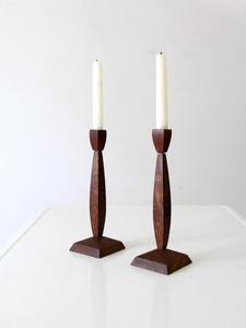 Candélabre de table ventes d'usine bougeoir en bois événement fête mariage et décoration de noël bougeoir - Product Image 2