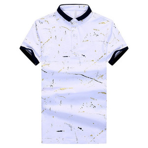 Polos personnalisés unisexes, t-shirts unis en coton 100%, vente en gros, t-shirts à manches courtes, polos pour hommes, polos vierges - Product Image 6