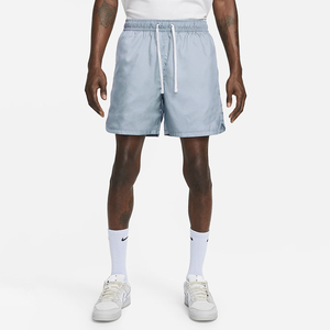 กางเกงว่ายน้ำขาสั้นสำหรับผู้ชายชุดเดินชายหาดสีทึบกางเกงขาสั้นปักตาข่ายผ้าโพลีเอสเตอร์เนื้อละเอียดผ้า100% สำหรับฤดูร้อน - Product Image 1