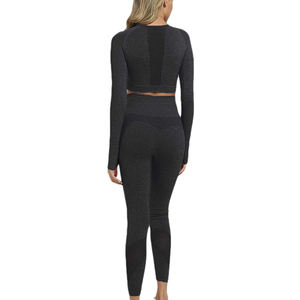 Professional Manufacture Adults Yoga <b>Set</b> Lightweight Crop <b>Top</b> <b>Legging</b> Best Design Workout Gym Fitness Plus Size Breathable - Product Image 3