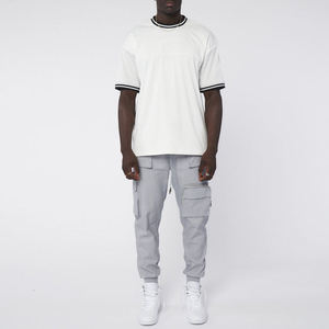 Ropa de calle de algodón personalizada para hombres, pantalones Cargo informales sueltos para hombres - Product Image 4