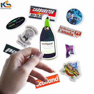 Autocollants en vinyle personnalisés respectueux de l'environnement et résistants aux UV Matériaux durables Conceptions imprimées uniques pour promotion décorative décorative - Product Image 4