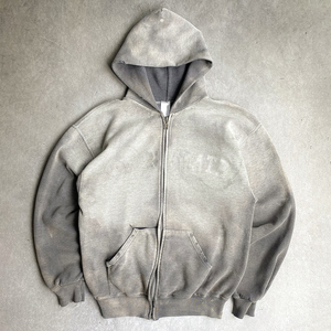 Sweat-shirts à fermeture éclair 100% coton uni pour l'hiver - Product Image 1