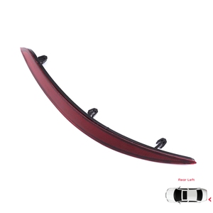 Reflector de Parachoques Trasero Izquierdo BSP1172-1 para Tipo MK2 356 357 Egea 2015 en Adelante, Sedán de 4 Puertas, 51998151 - Product Image 1