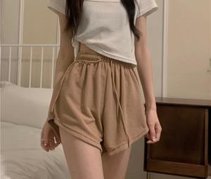 Pantalones cortos de Hip Hop de algodón 100% para mujer, pantalones cortos de patrón caliente transpirables y cómodos de longitud larga de alta calidad para mujer - Product Image 4