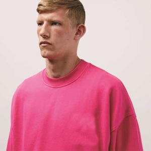 Oem Custom Oversized Crewneck Sweatshirt Basicscotton Blended Fleece Drop Shoulder <b>Mens</b> Winter Casual Long Sleeve <b>Pullover</b> - Product Image 4