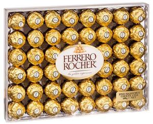 Ferrero Rocher премиум-класса, шоколадное сладкое печенье, фруктовый орех, кофе/чай, твердая форма, узор в виде шариков, объемная упаковка