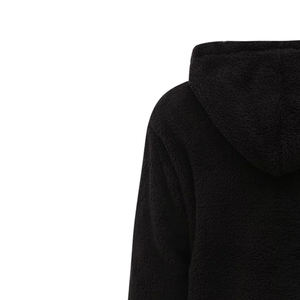 OEM Custom Heavy Weight <b>Sherpa</b> Fleece Pullover <b>Hoodie</b> Professional Grade Blank Dyed in Plain Wholesale Price for Winter - Product Image 6