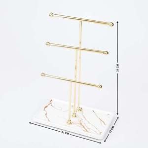 Multi-Tiered Jewelry Organizer Stand Decorative Jewelry Stand <b>for</b> Rings, Necklaces & Earrings - Product Image 3