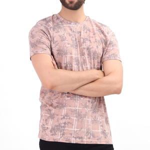 Camisetas de cuello redondo de manga corta estampadas personalizadas para hombre, diseño personalizado, camisas estampadas de tu propia marca - Product Image 1