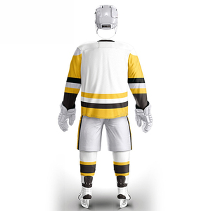 Hockey Uniform Team Embroidery All Colors Available Ice Hockey Wear Custom Team Name Sportswear Men for Adults Breathable - Product Image 3