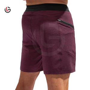 Short de fitness personnalisé grande taille pour homme coupe ample cordon style décontracté vente en gros en ligne - Product Image 2