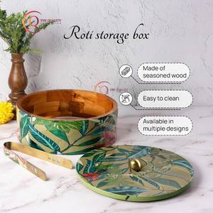 Customized Size Round <b>Wooden</b> Hot Pot <b>Lid</b> Casseroles Dish for Home Hotel Elegant Glass Serving Hot Pot for Decorative Purpose - Product Image 4