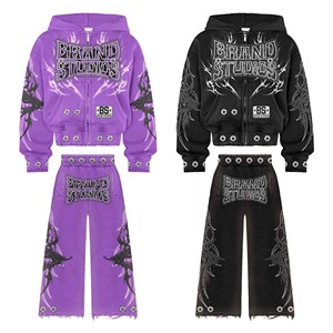 Conjunto Deportivo de Invierno de Lujo para Hombre, Sudadera con Capucha y Pantalones Deportivos de Mezcla de Algodón Premium, Diseño de Corte Regular, Ropa Deportiva Informal para Gimnasio, Viajes y Uso Diario - Product Image 2