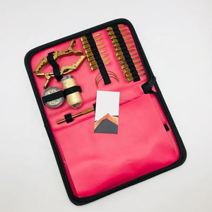 Kit d'outils professionnels pour extensions de cheveux en ruban adhésif et micro-anneaux en acier inoxydable Aroosh Corporation en noir - Product Image 3