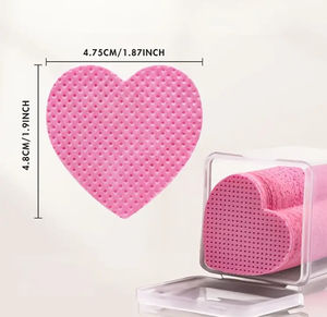 200 pièces tampons de cils propres Logo personnalisé vente chaude lingettes papier coton cils colle dissolvant essuyer cils tampon de nettoyage pour Extension de cils - Product Image 5