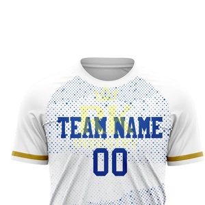 Nueva Camiseta de Fútbol Personalizada Ligera Unisex de Alta Calidad 100% Poliéster de Secado Rápido Transpirable Servicio OEM Todas las Temporadas - Product Image 2