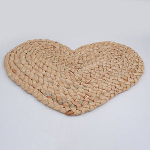 Sets de table en jacinthe d'eau tressée naturelle pour mariage, sous-plat à prix abordable - Product Image 1