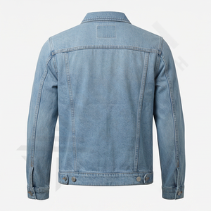 Veste en jean pour homme de haute qualité, nouvelle mode 2025, design tendance, veste en jean pour homme sur mesure, streetwear tendance, haut à prix abordable - Product Image 2