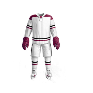 Uniformes de hockey sobre hielo ligeros de alta calidad, diseño personalizado, últimos conjuntos de equipo OEM hechos en Pakistán para hombres - Product Image 3