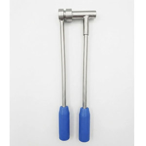 Cortador de Varillas Espinales Reutilizable de 320 mm de Largo, de Acero Inoxidable y Titanio, Instrumento Ortopédico de Alta Resistencia para Perros - Product Image 1
